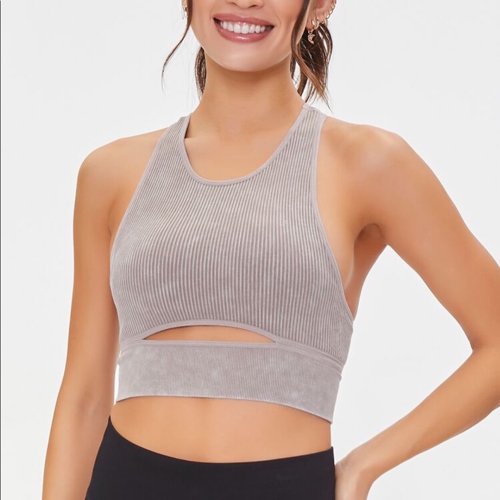 Forever 21 longline sports bra